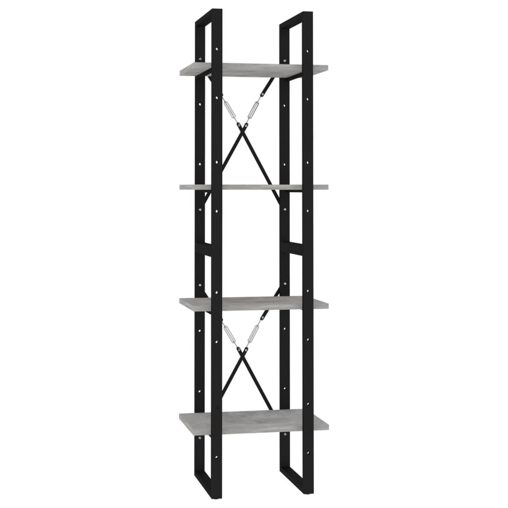 Bücherregal 2 Fächer Weiß 40x30x70 cm Holzwerkstoff