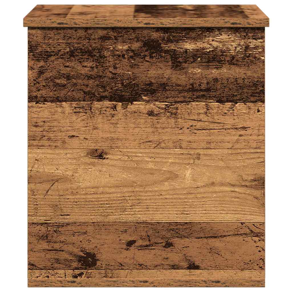 Aufbewahrungstruhe Weiß 84x42x46 cm Holzwerkstoff