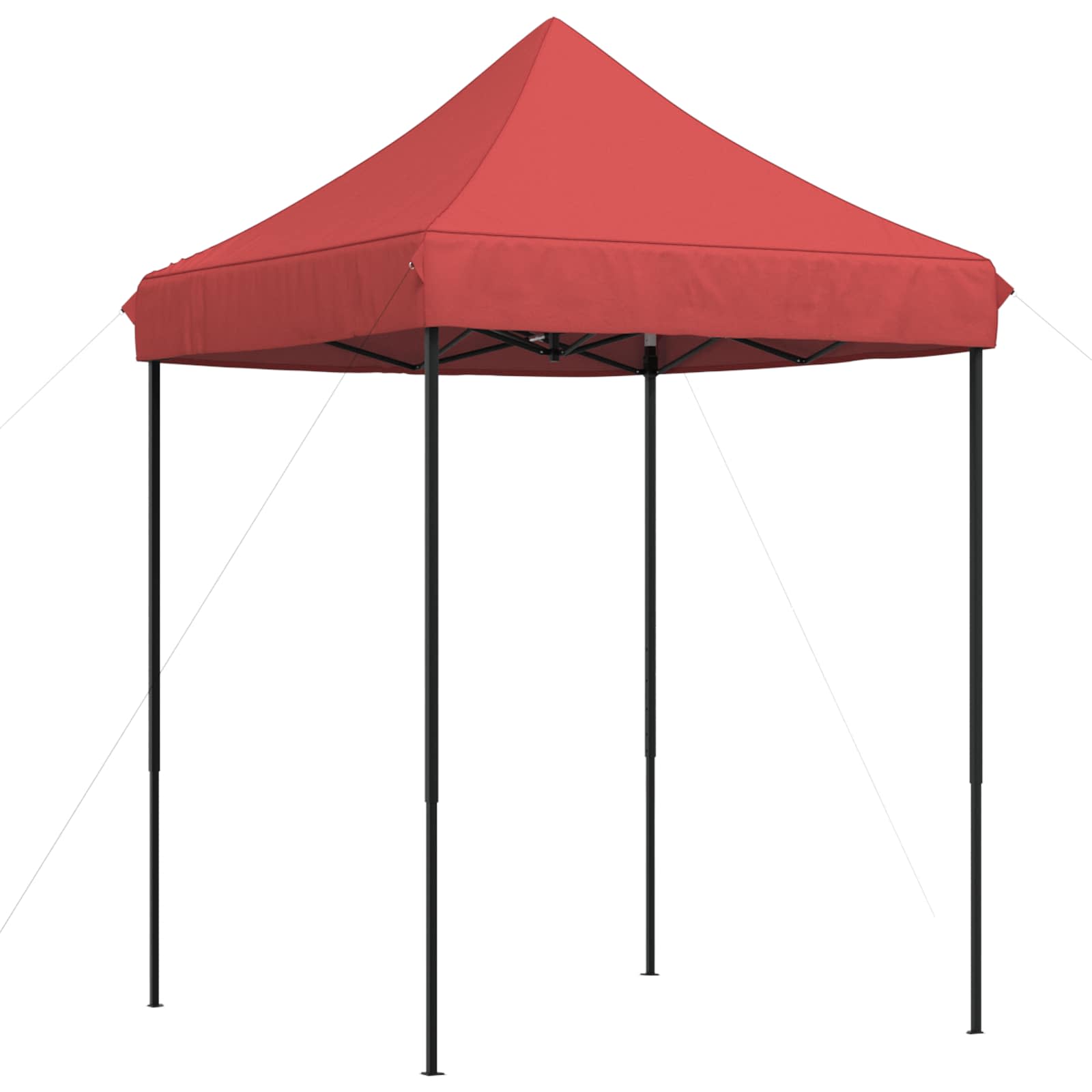 Partyzelt Faltbar Pop-Up Schwarz 200x200x306 cm