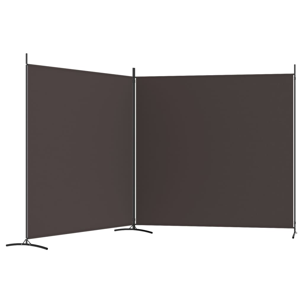 Einzel Panel Raumteiler Beige 175 x 180 cm Stoff