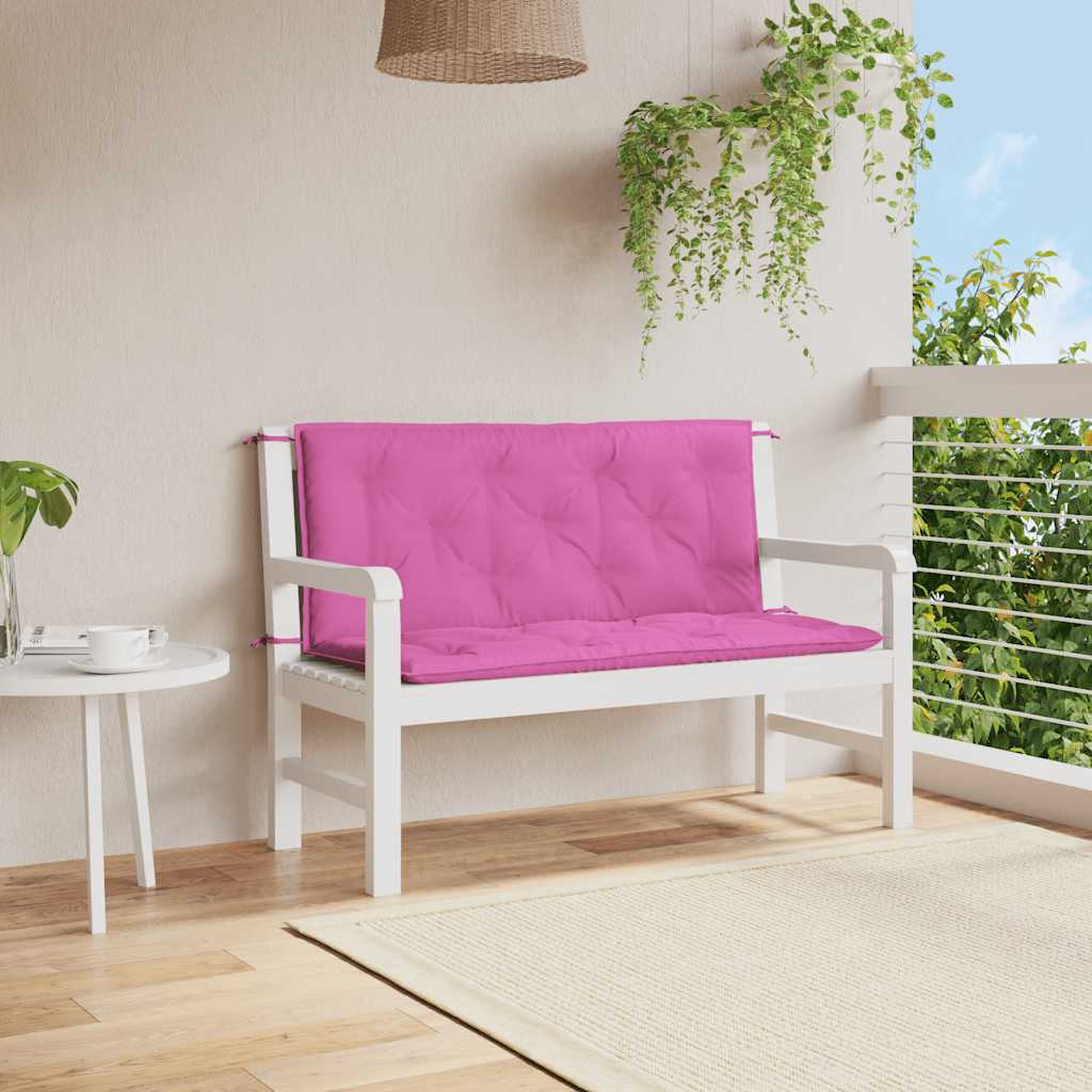 Gartenbank-Auflage Anthrazit 100x(50+50)x7 cm Oxford-Gewebe