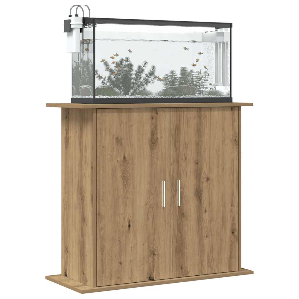 Aquariumständer Weiß 81x36x73 cm Holzwerkstoff