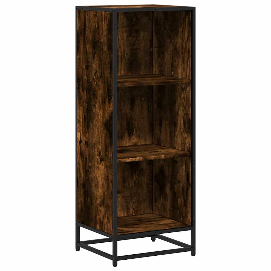Bücherregal Schwarz 60x35x139 cm Holzwerkstoff