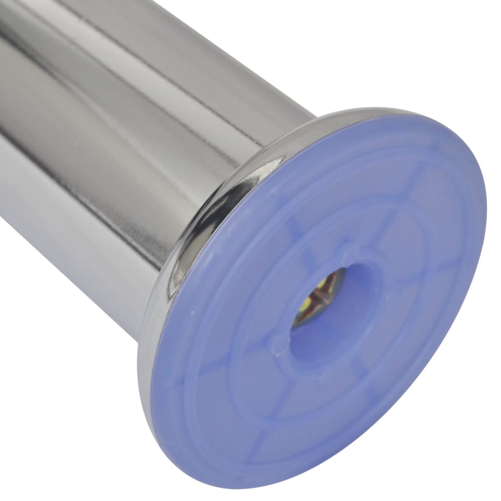Runde Sofabeine 8 Stk. Chrom 60 mm
