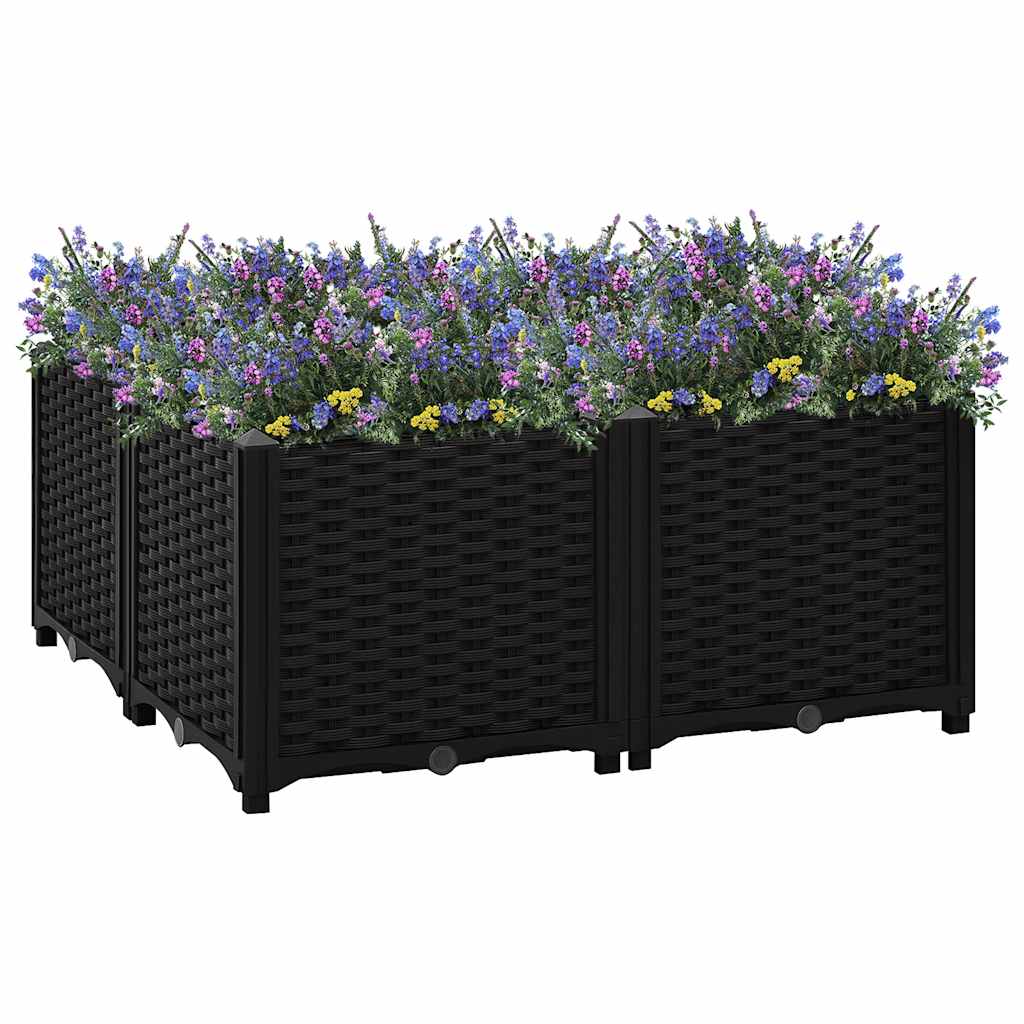 Hochbeet 40x40x23 cm Polypropylen