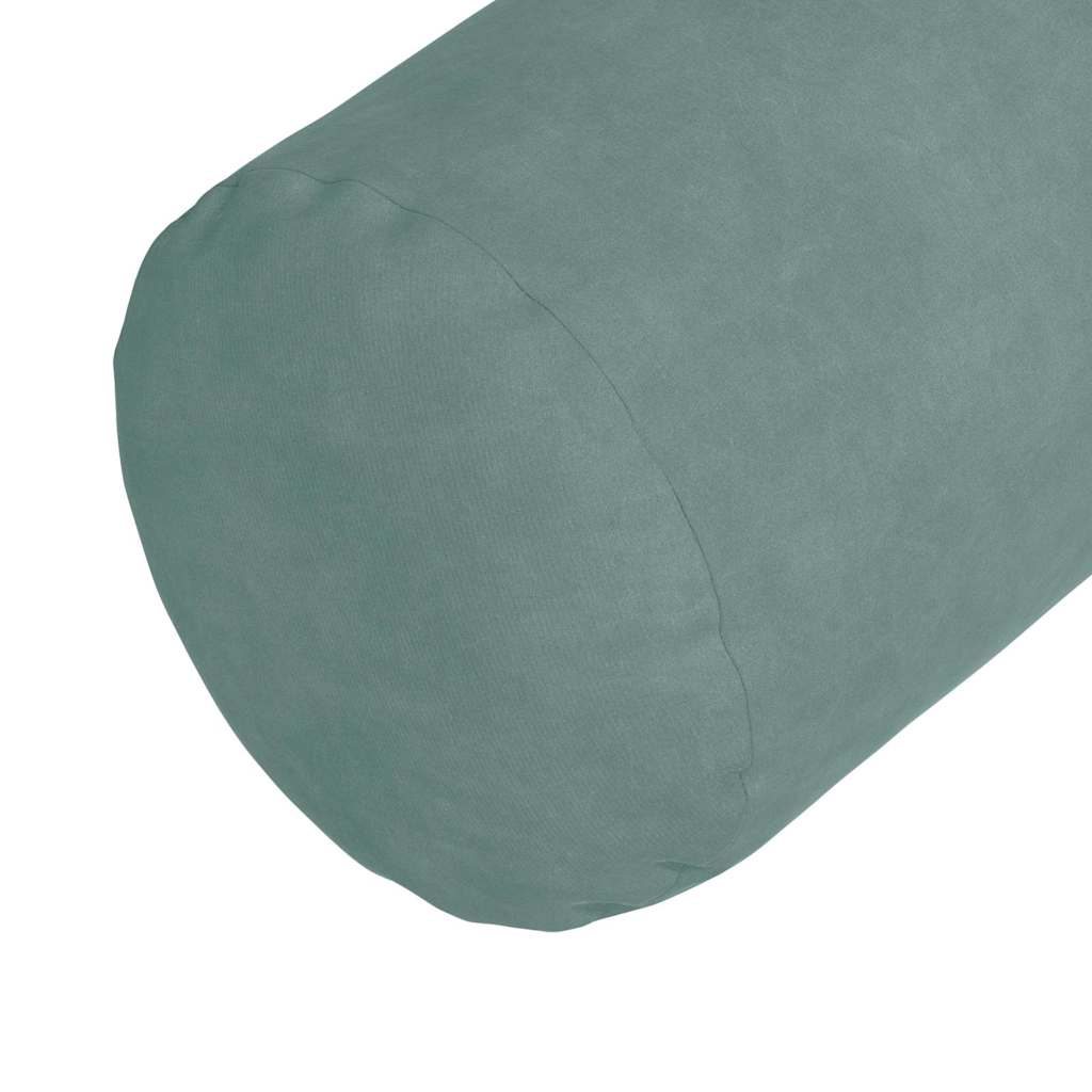 Bolsterkissen 2 Stück Blau Ø 15 x 40 cm Cordstoff