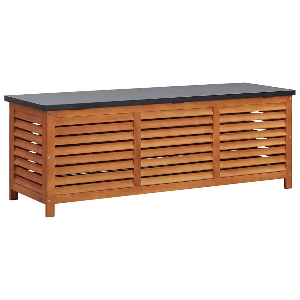 Gartenbox 60x50x55 cm Massivholz Eukalyptus