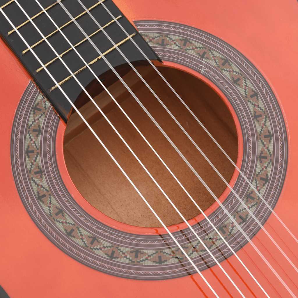 Klassische Gitarre für Anfänger 4/4 39" Lindenholz