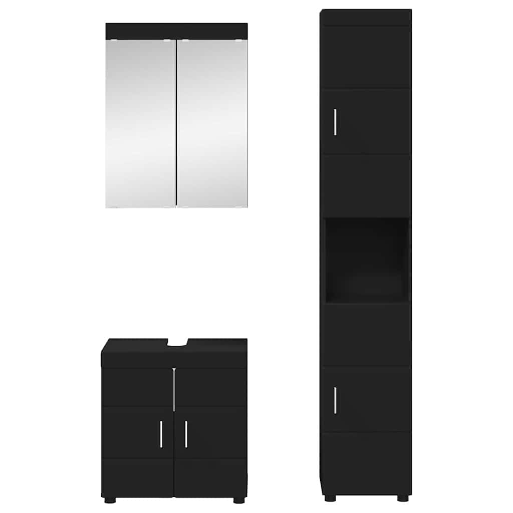 Badezimmermöbel-Set TULUM 2 pcs Weiß 60 x 34 x 63 cm