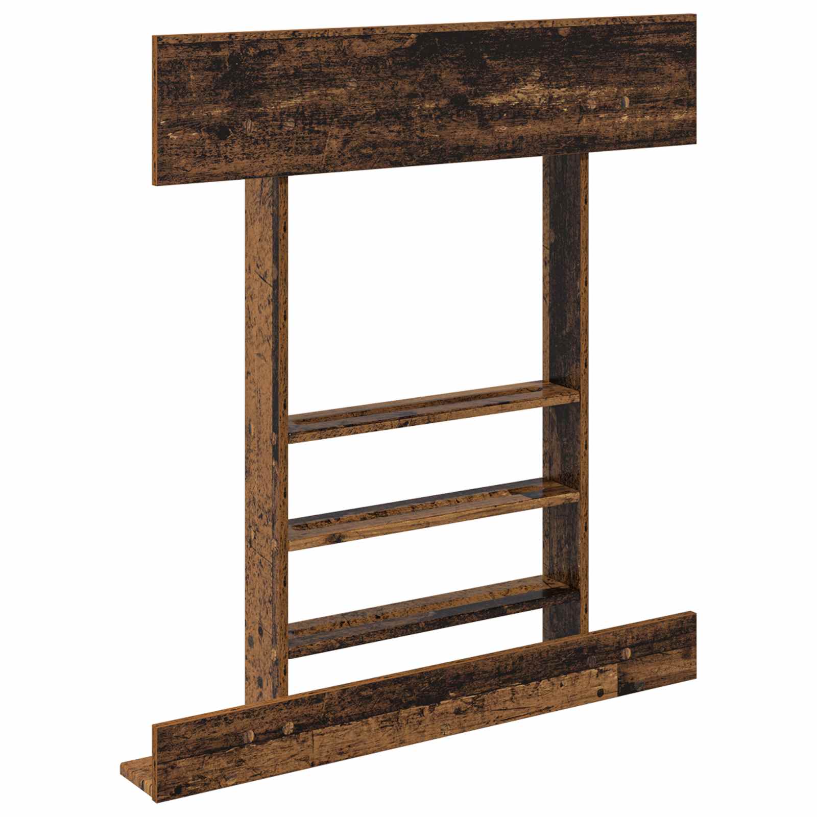 Billardqueue-Ständer Holzwerkstoff 93 x 12 x 103 cm Weiß