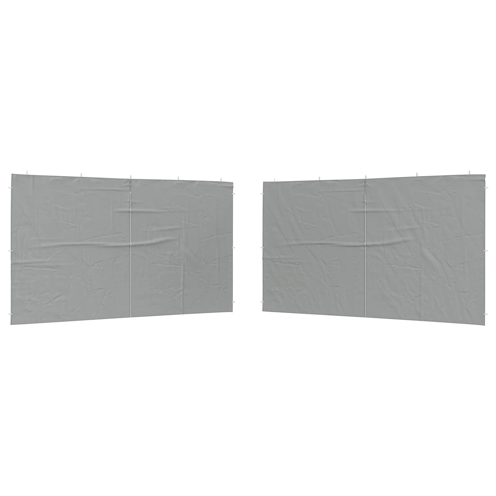 Party Zelt Seitenteil 2 pcs Rot 300 x 195 cm PE und Stahl