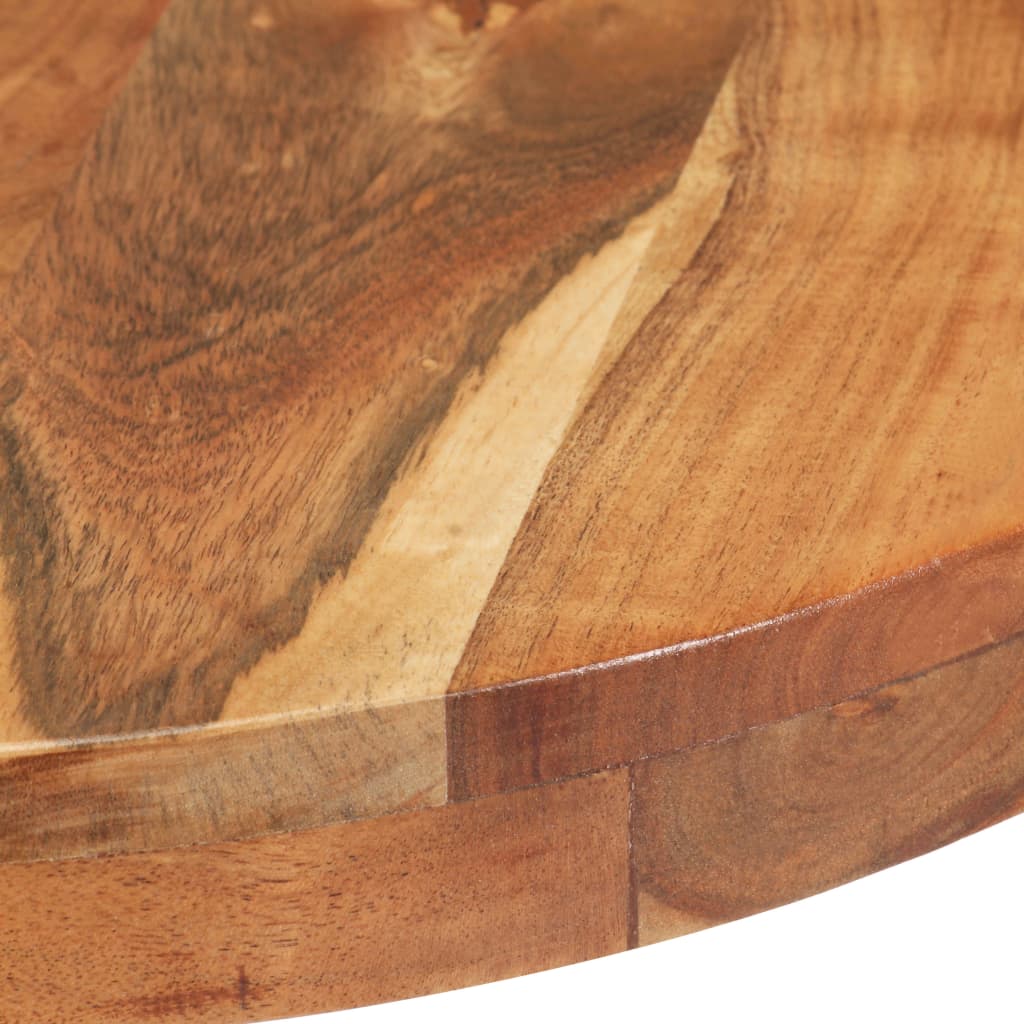 Bistrotisch Rund Ø60x75 cm Raues Mangoholz