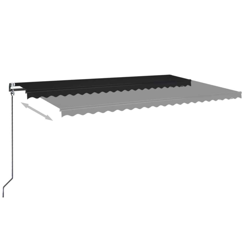 Markise Automatisch Einziehbar 350x250 cm Creme