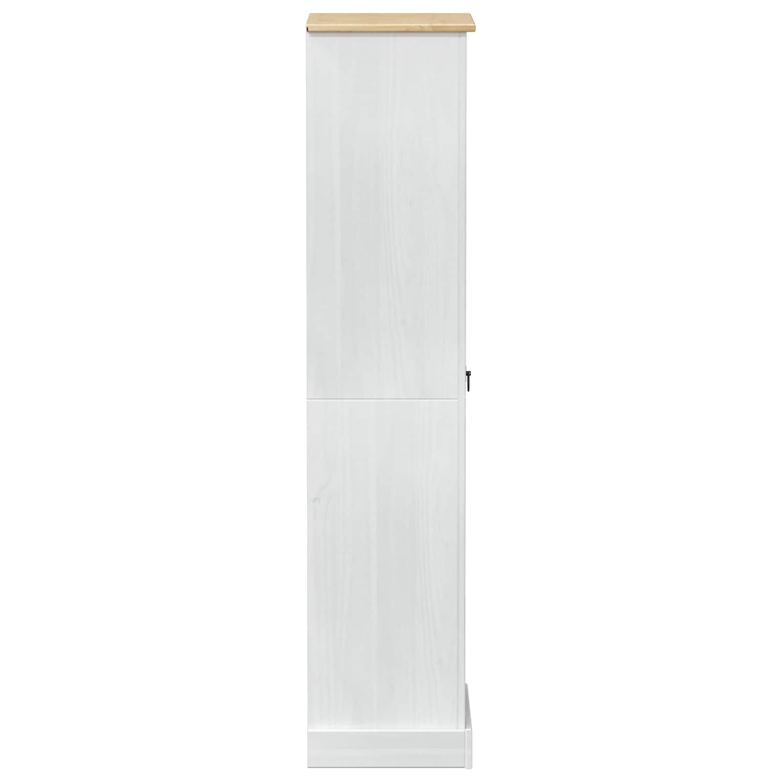 Kleiderschrank Corona 55x38x170 cm Massivholz Kiefer