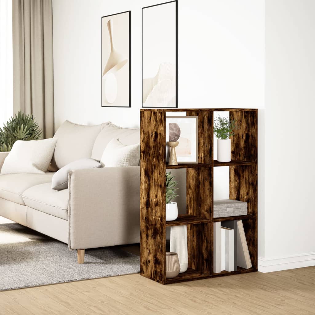 Bücherregal Weiß 137,5x29x137,5 cm Holzwerkstoff