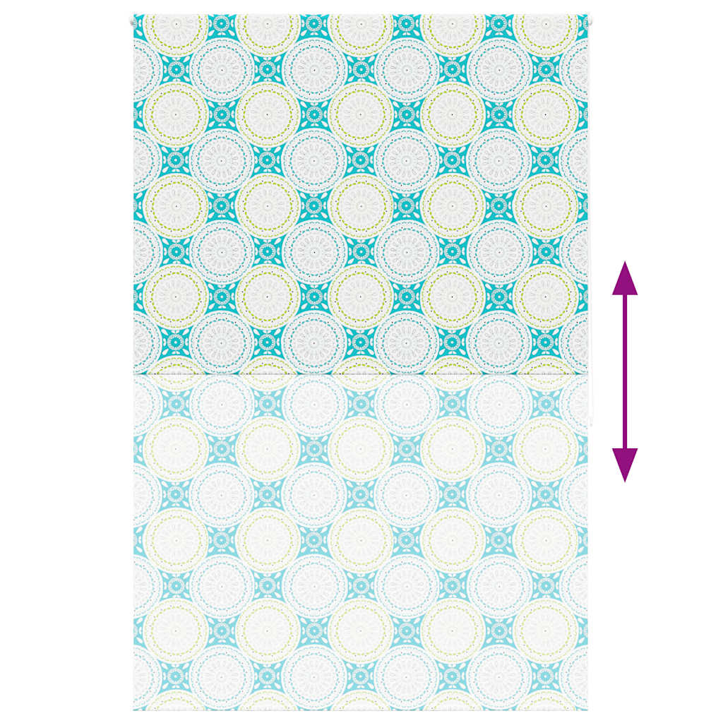Duschrollo 60x240 cm Stoffbreite 56 cm