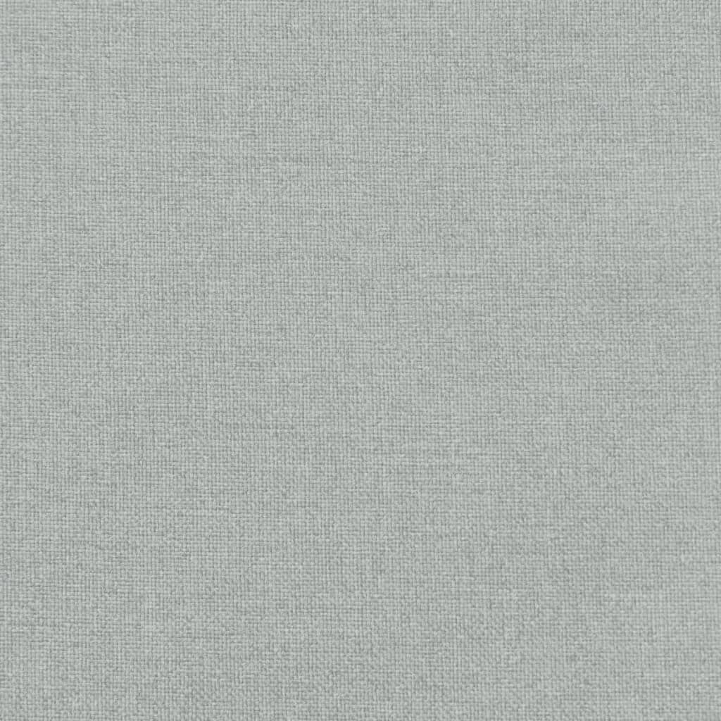 Niedriglehner-Auflagen 2 Stk Melange Anthrazit 100x50x7cm Stoff