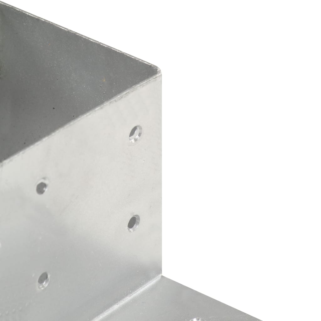 Pfostenverbinder L-Form Verzinktes Metall 71 x 71 mm