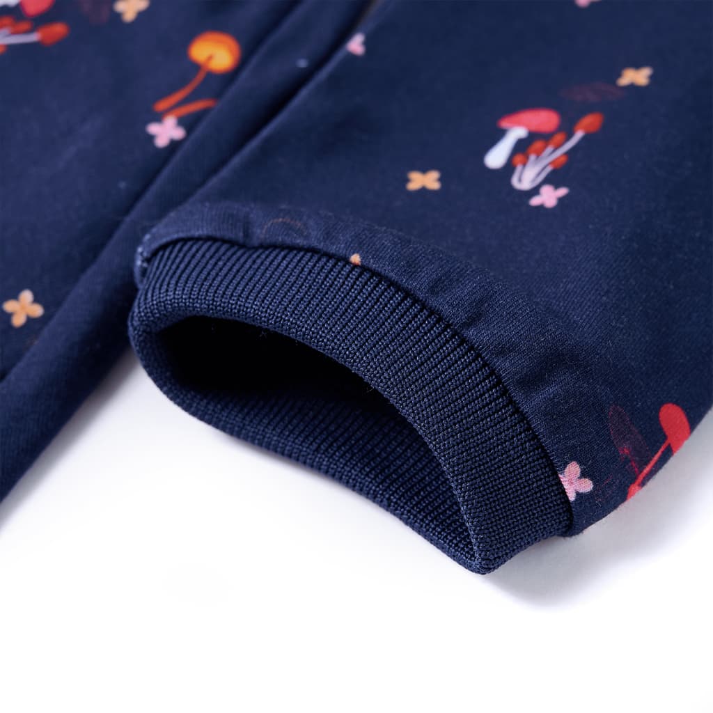 Kinderkleid Marineblau 104