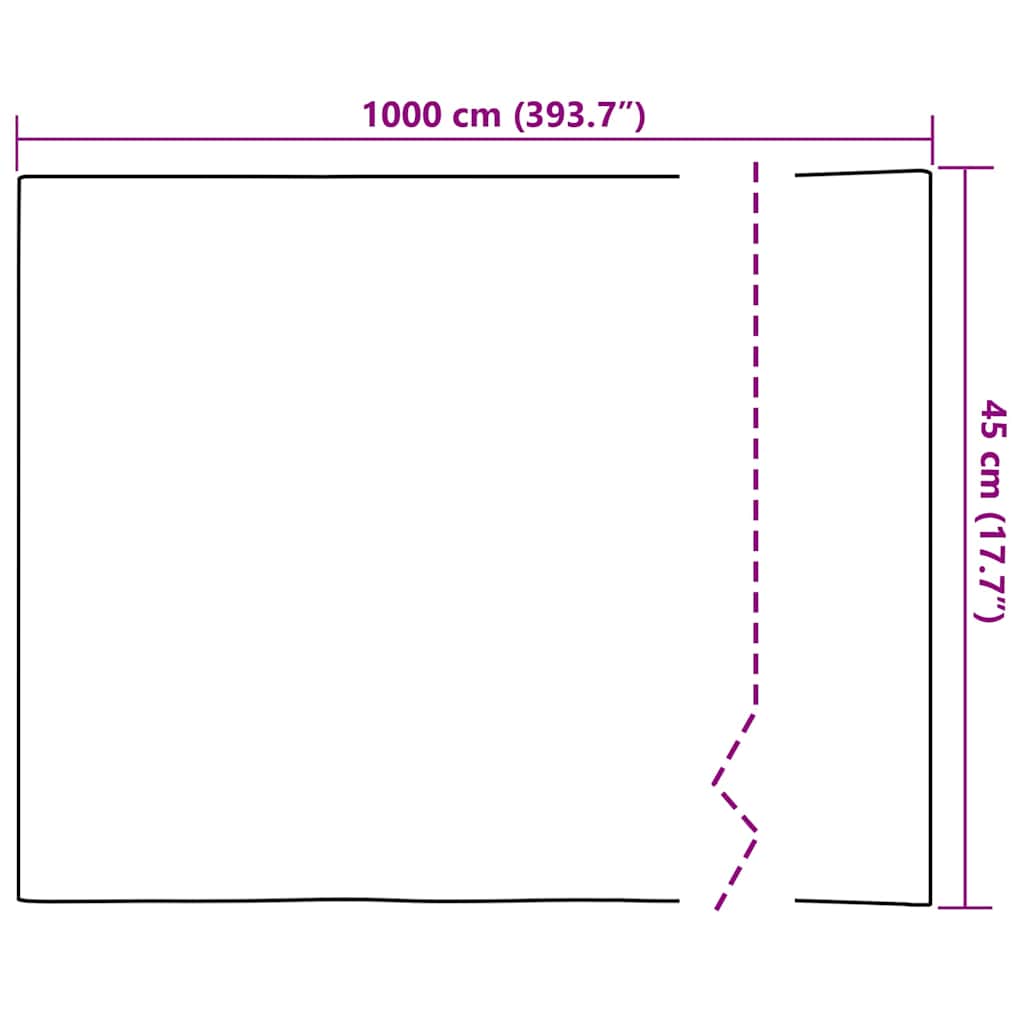 Selbstklebende Fensterfolie Frostiges Grau 45 x 2000 cm PVC