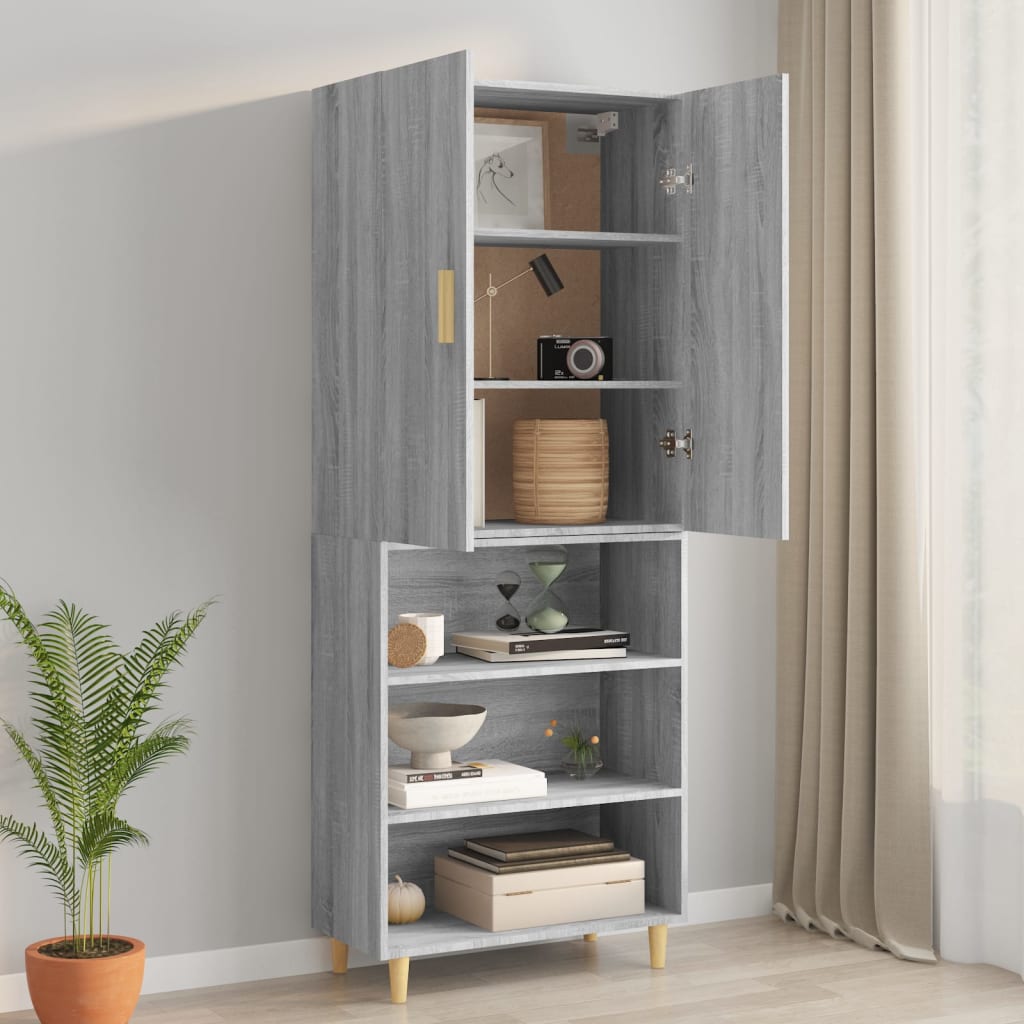 Hängeschrank Sonoma-Eiche 69,5x34x90 cm