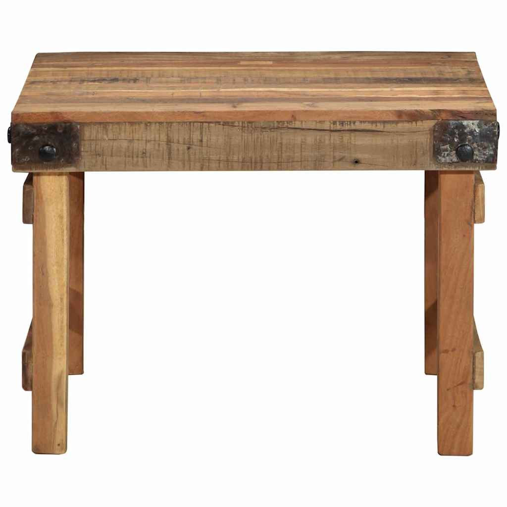 Couchtisch Braun 110 x 55 x 40 cm Massives upgecyceltes Holz