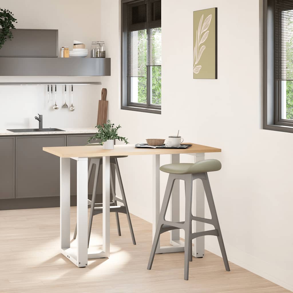 Couchtischbeine T-Form 2 Stk. Schwarz 30x25x(30-31) cm Stahl