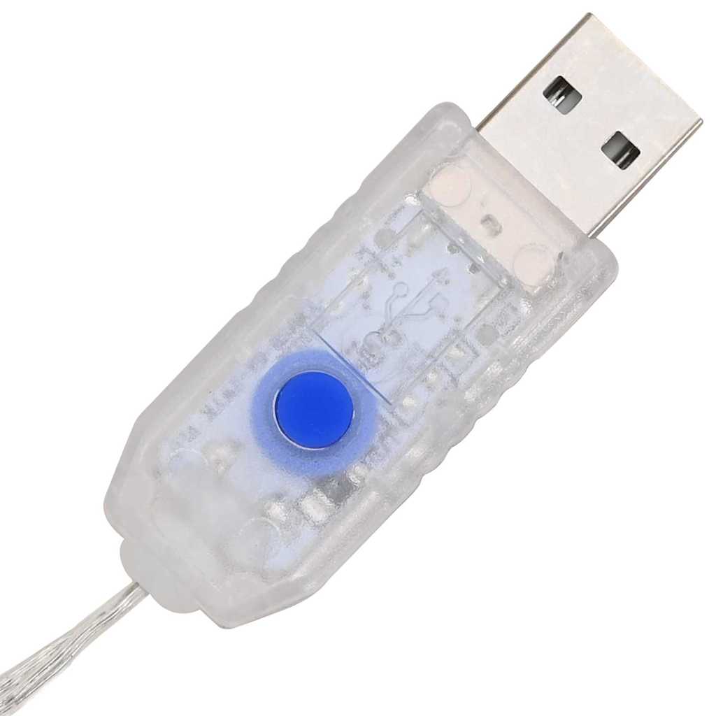Kranz mit 60 LEDs Warmweiß 76 x 76 x 8 cm PET