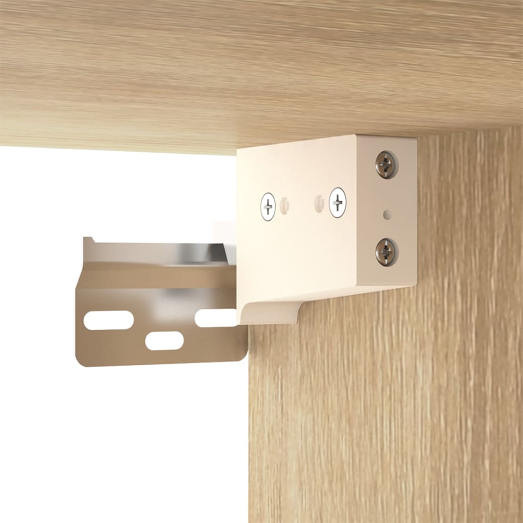3-tlg. TV-Schrank-Set Weiß Holzwerkstoff
