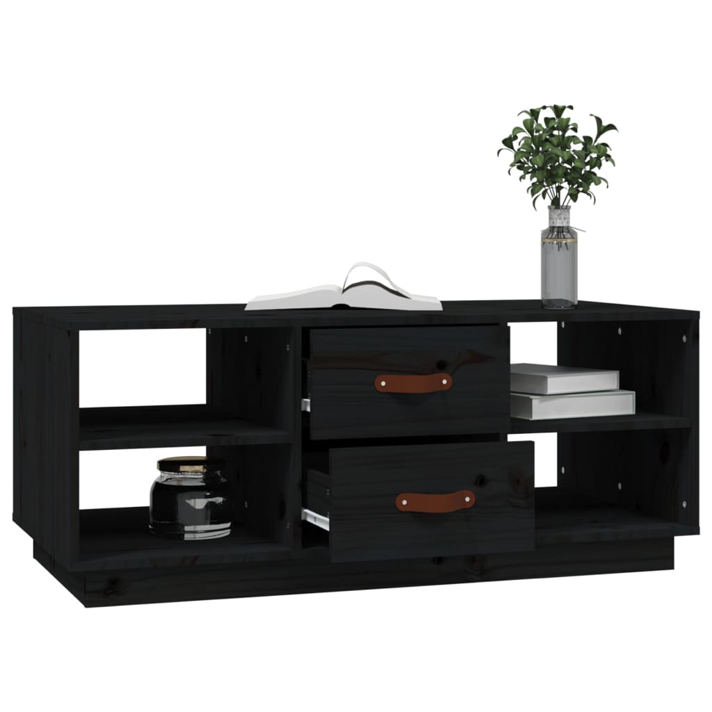 Couchtisch 100x50x41 cm Massivholz Kiefer