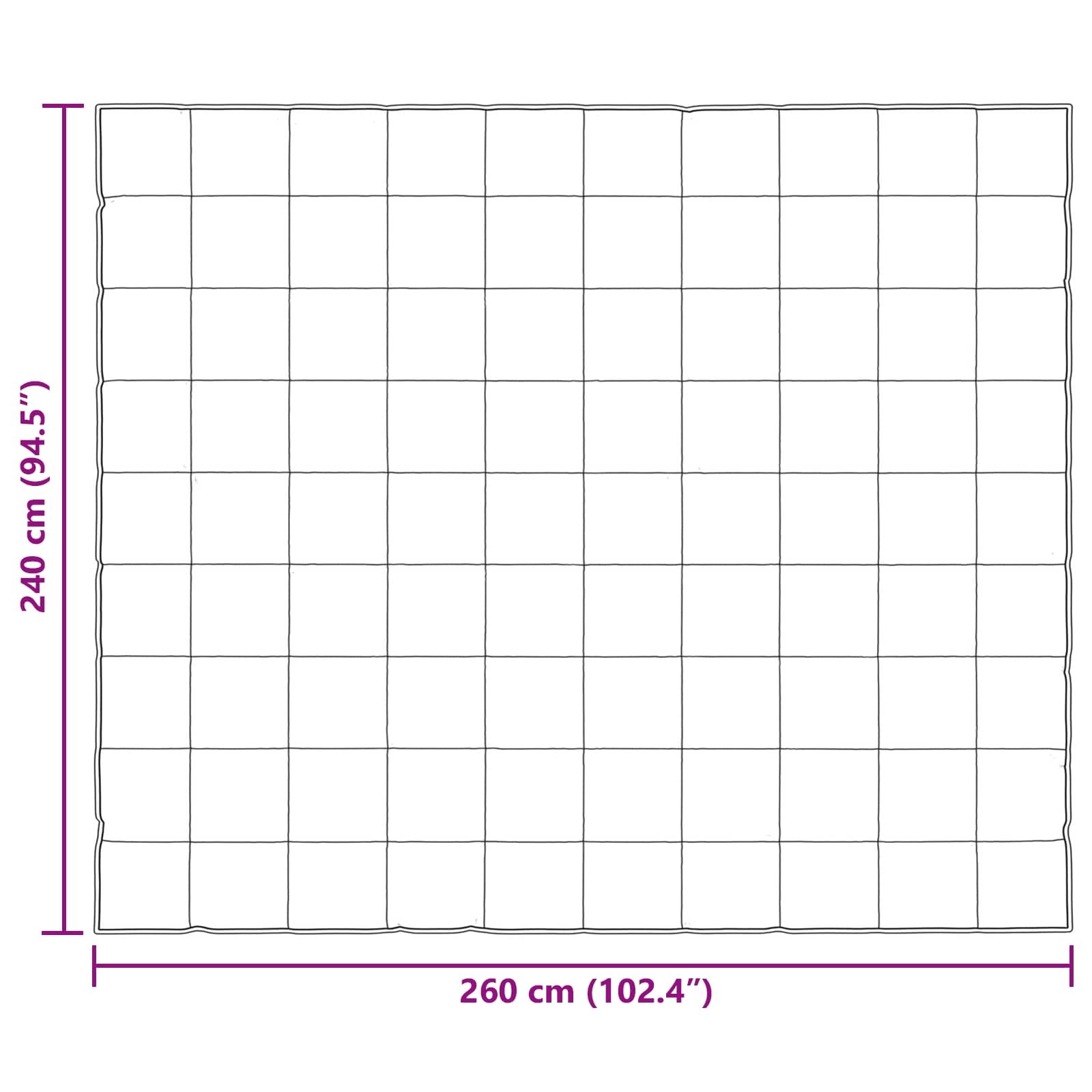 Ganzjahresbettdecke Gold 135 x 200 cm Satin und Mikrofaser