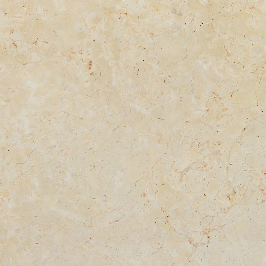 Tischplatte Creme Ø40x2,5 cm Marmor