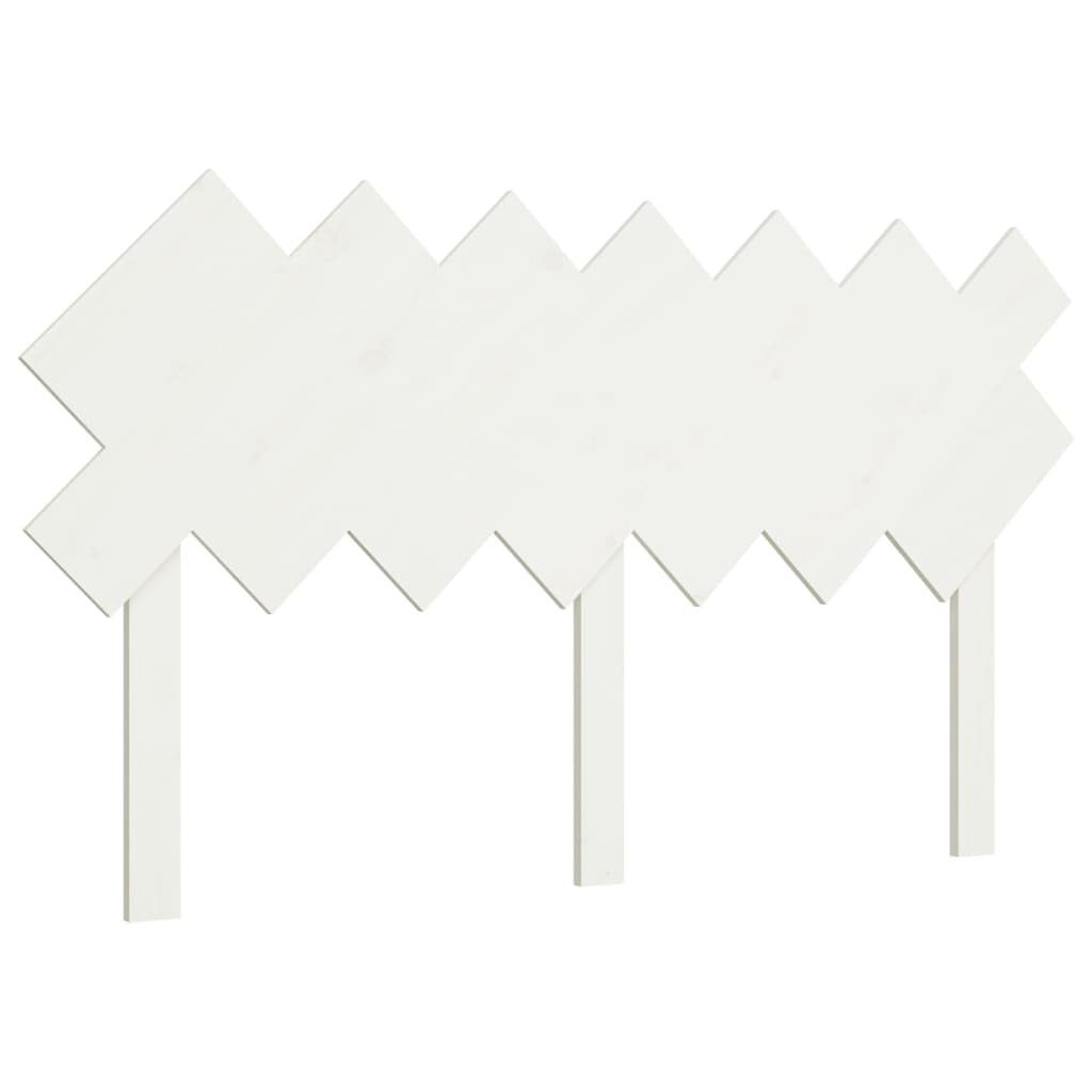 Kopfteil Grau 72,5x3x81 cm Massivholz Kiefer