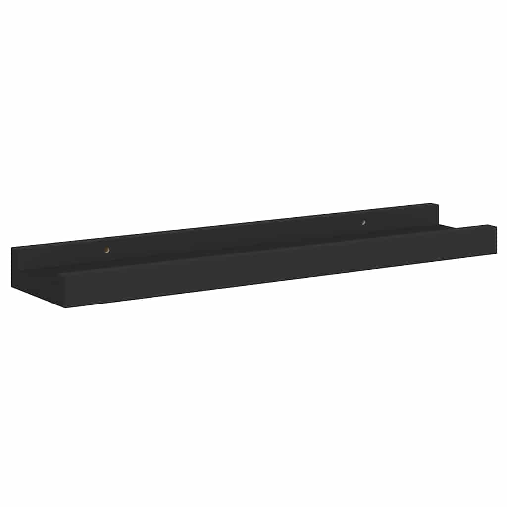 Bilderleisten 2 Stk. Weiß 80x9x3 cm MDF