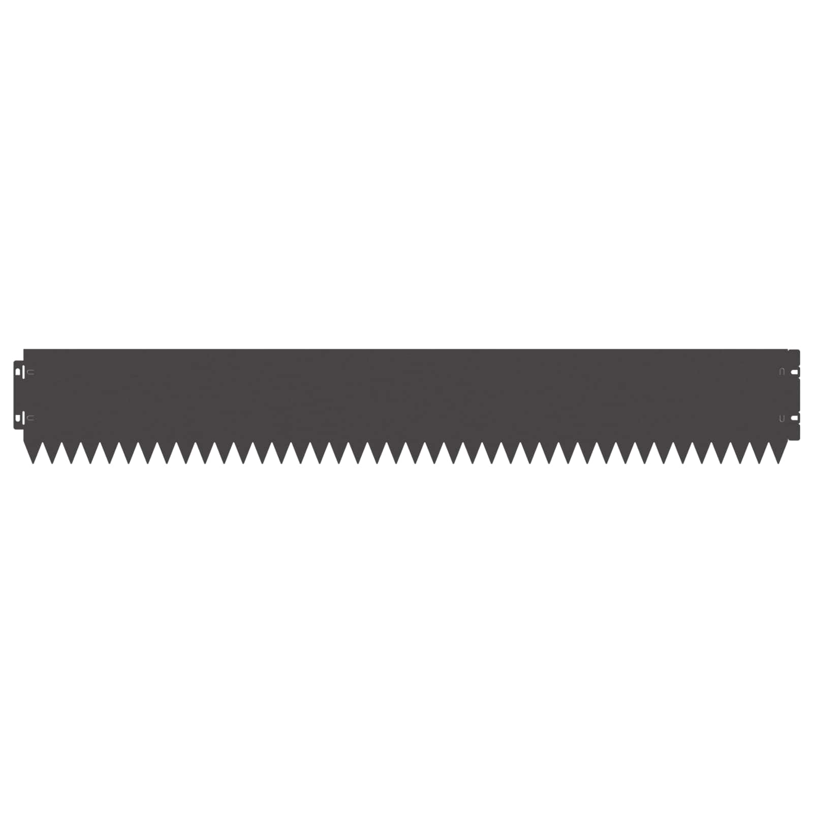 Raseneinfassung 10 pcs 103 x 10 cm Stahl Schwarz