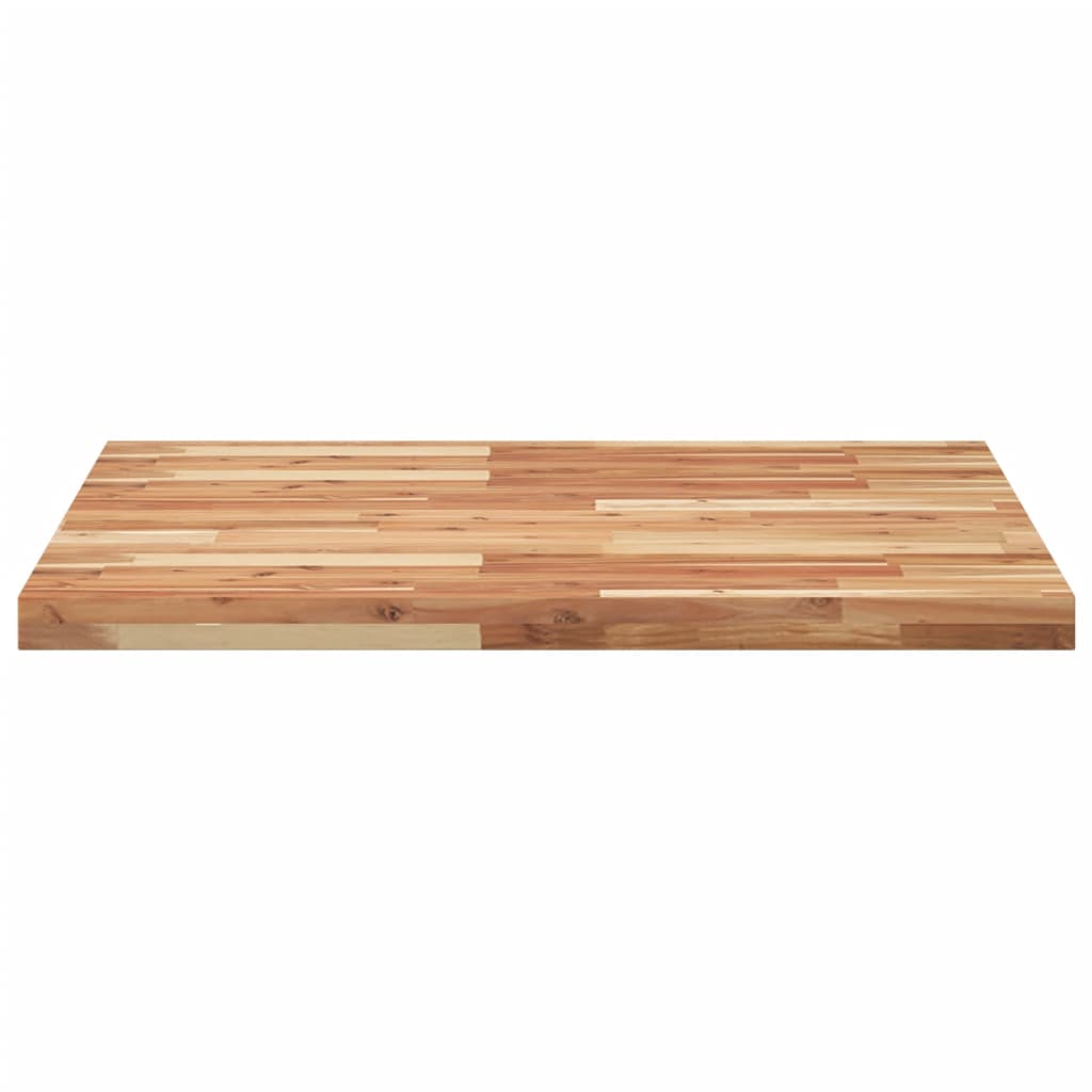 Tischplatte Rund Ø40x2 cm Massivholz Akazie