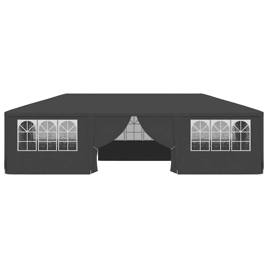 Party-Zelt Rot 200 x 200 x 240 cm PE und Stahl