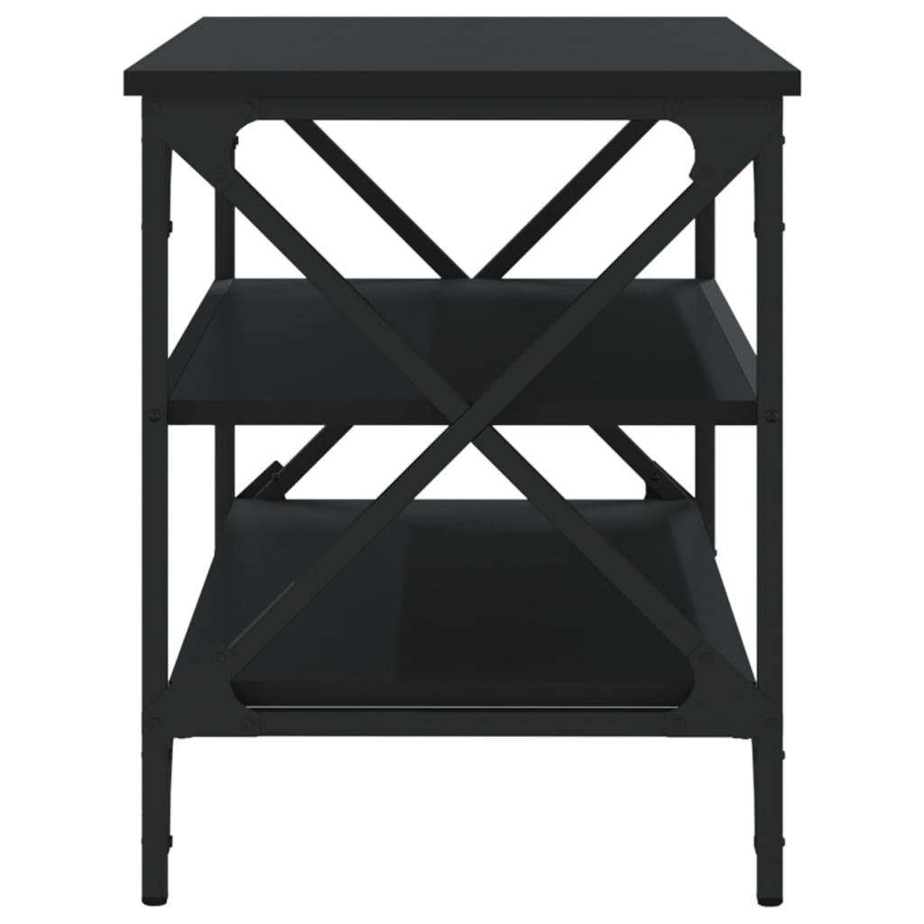 Beistelltisch Schwarz 40x42x50 cm Holzwerkstoff