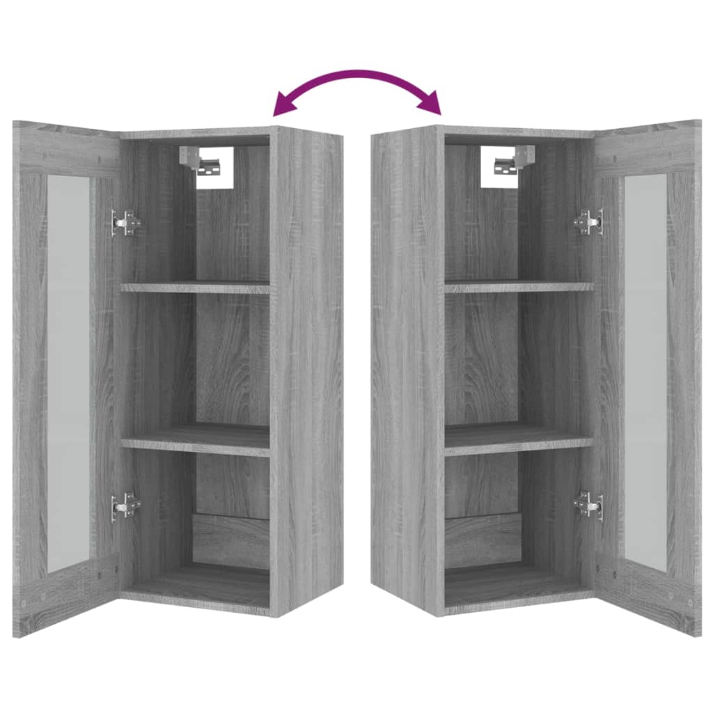 Hängeschrank Weiß 34,5x34x90 cm