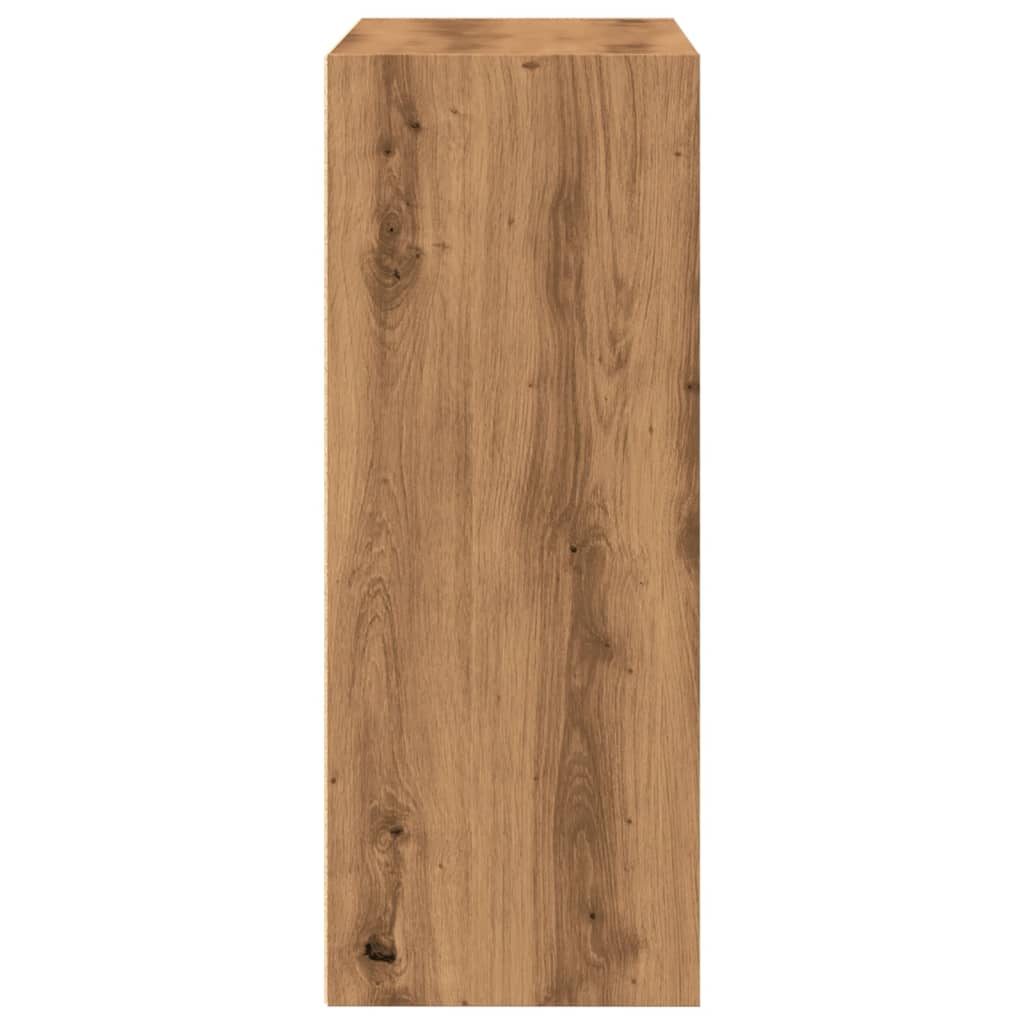 Bücherregal Weiß 80x30x189 cm Holzwerkstoff