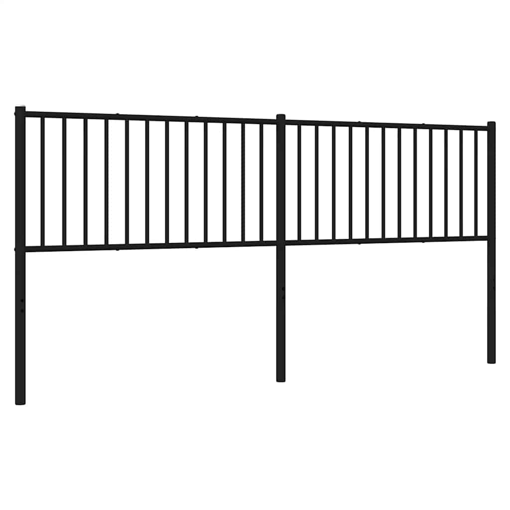 Ersatz-Kopfteil Metall Schwarz 75 cm