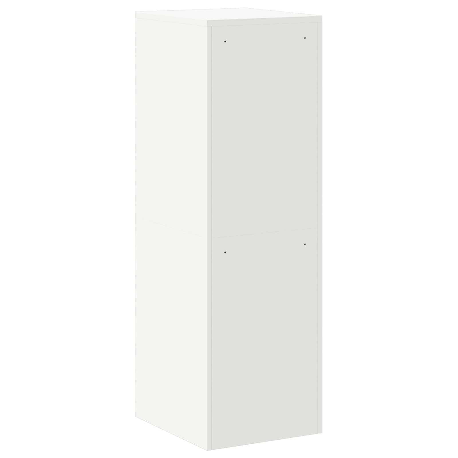 Aktenschrank 2 pcs Schwarz 44 x 50 x 139 cm Kaltgewalzter Stahl