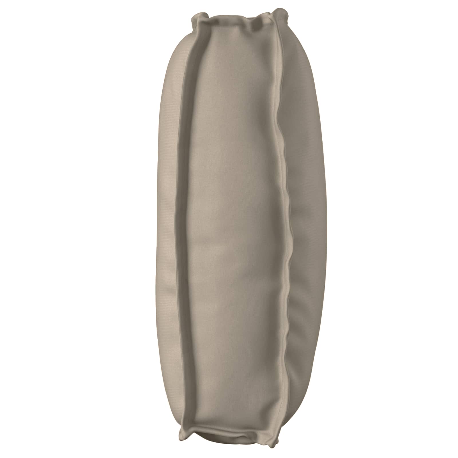 Kissen Anthrazit 120 x 50 x 12 cm Oxford-Stoff