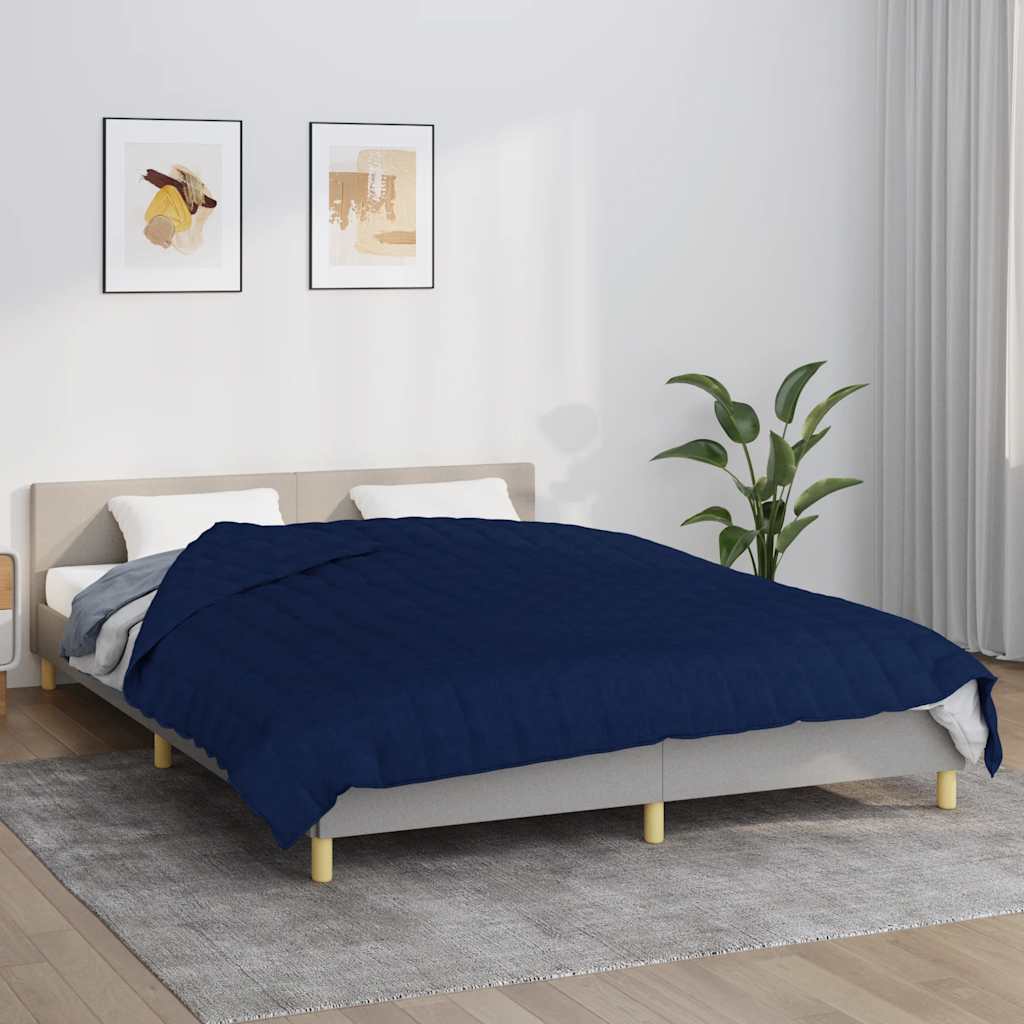 Gewichtsdecke Grau 122x183 cm 5 kg Stoff