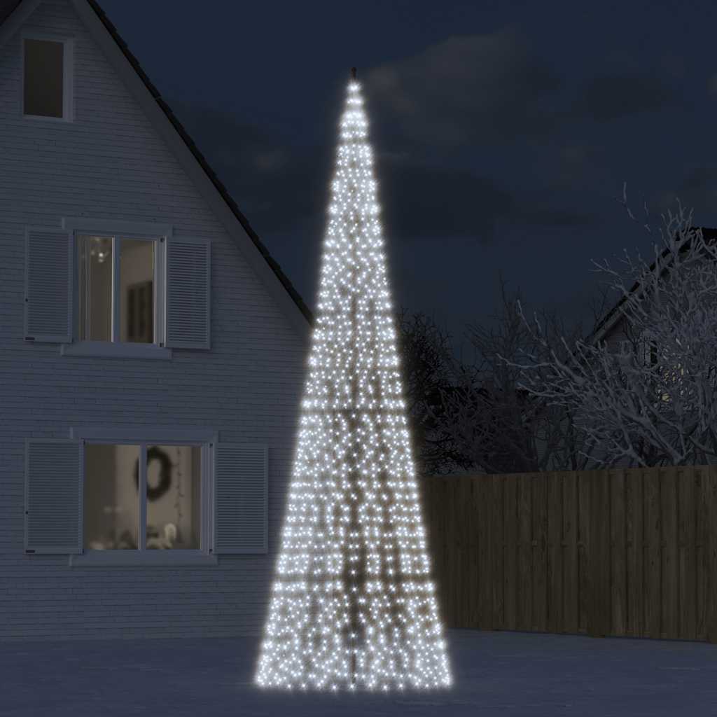 LED-Weihnachtsbaum 200 LEDs Warmweiß 180 cm