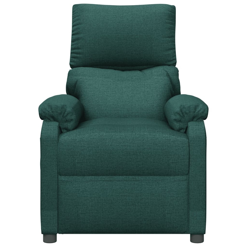 Massagesessel Elektrisch Schwarz Stoff