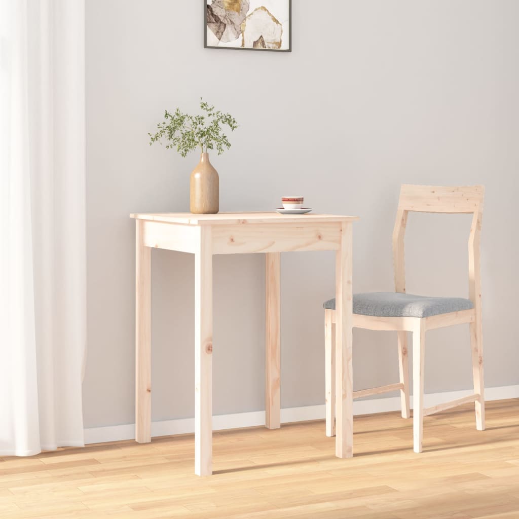 Esstisch 110x55x75 cm Massivholz Kiefer