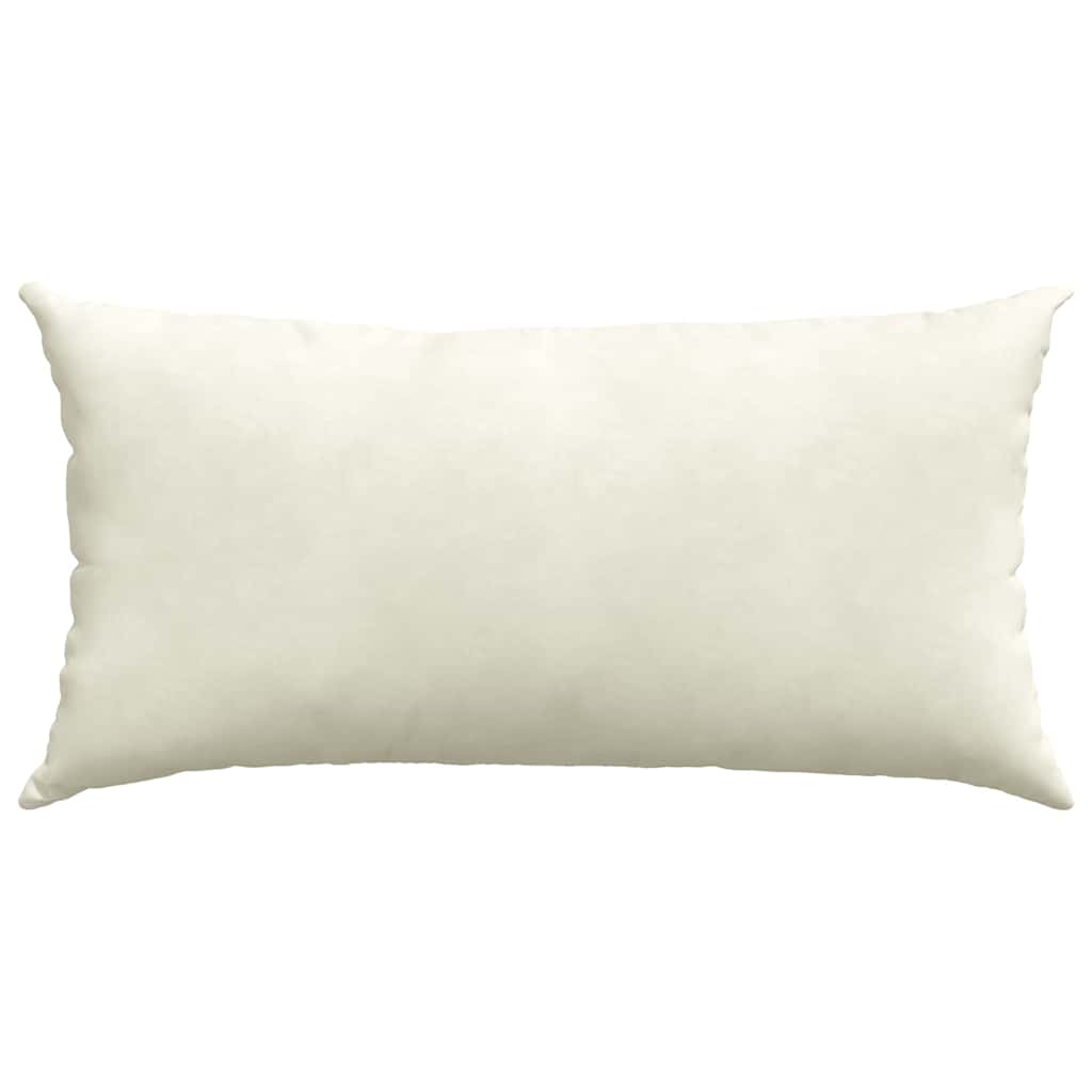 Sofakissen 2 Stück Blau 50 x 30 cm Cordstoff
