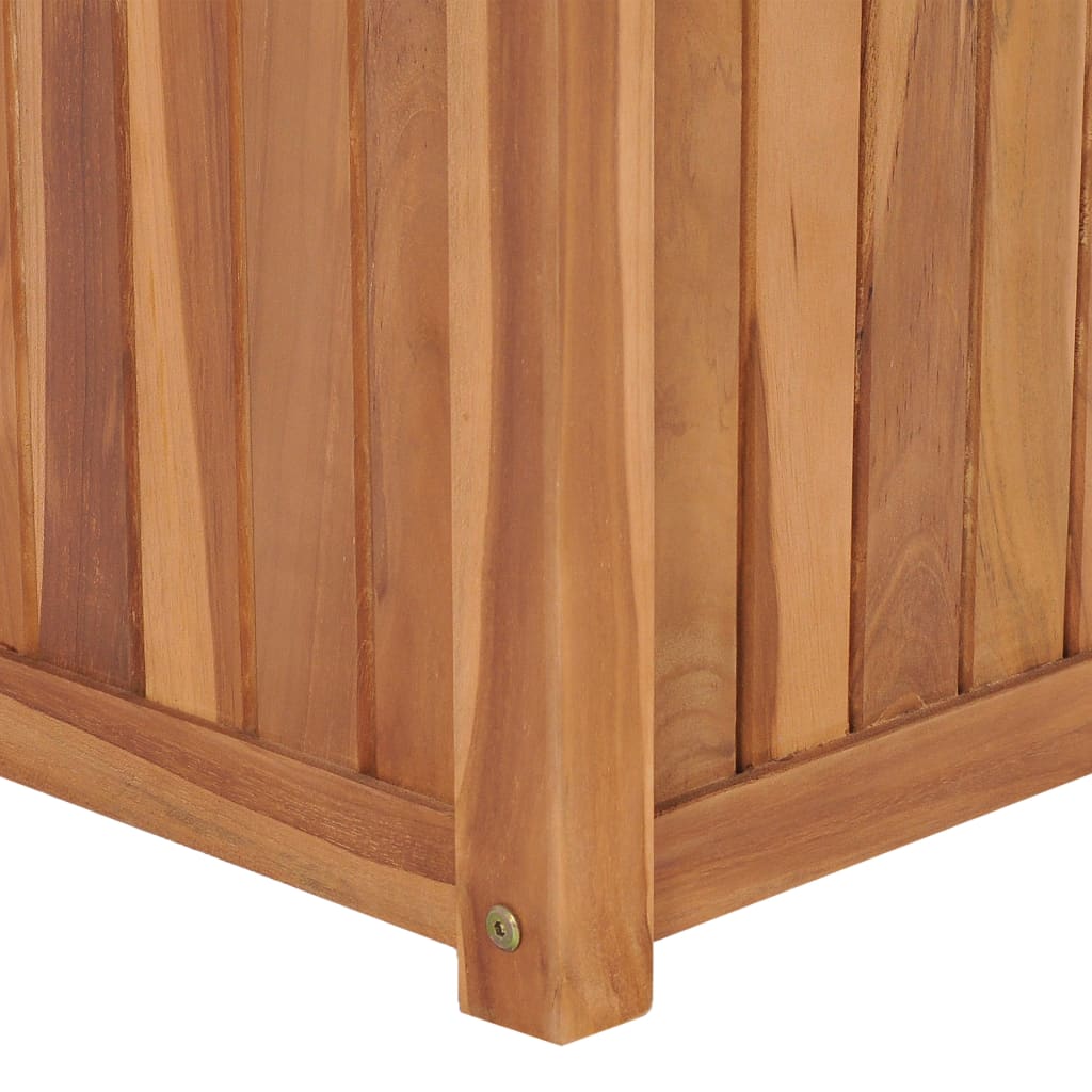 Hochbeet 150x30x25 cm Massivholz Teak