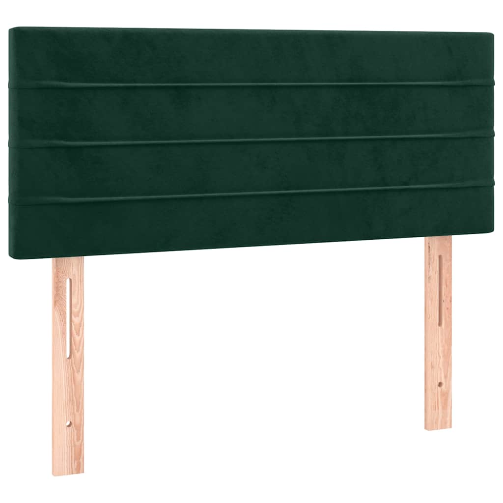Kopfteil Hellgrau 80x5x118/128 cm Samt